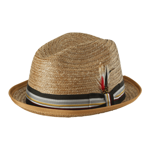Dr-Tumbletys-Apothecary-Inspired-by-Spirits-Distilling-Co-New-York-HAT-CO-Pittsburgh-Coconut-Stingy-Fedora-short-curled-brim-straw-vintage-pinched-retro-stripe-band-gangster-roaring-20s-twenties
