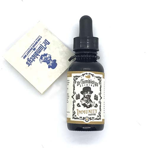 Dr-Tumbletys-apothecary-inspired-by-spirits-distilling-co-pittsburgh-pa-dr-tumbletys-elixirs-immunity-potion-2oz-glass-bottle-tincture-plant-allies-antioxidants-elderberry-ginger-tulsi-ashwagandha-rose-cruelty-free-honey