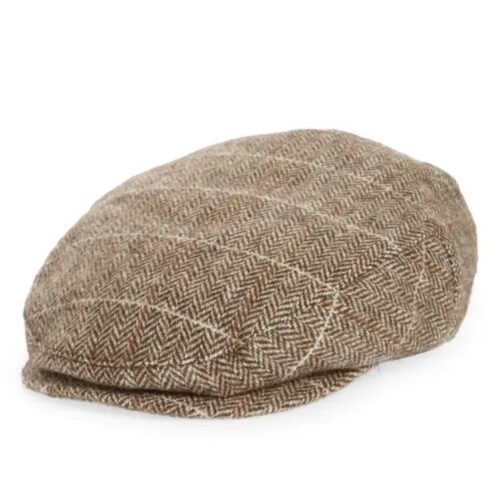 Dr-Tumbletys-apothecary-inspired-by-spirits-distilling-co-pittsburgh-allentown-hilltop-goorin-bros-brothers-hat-hats-the-pipes-flatcap-flat-cap-driving-newsboy-brown-tan-white-pattern-wool-herringbone