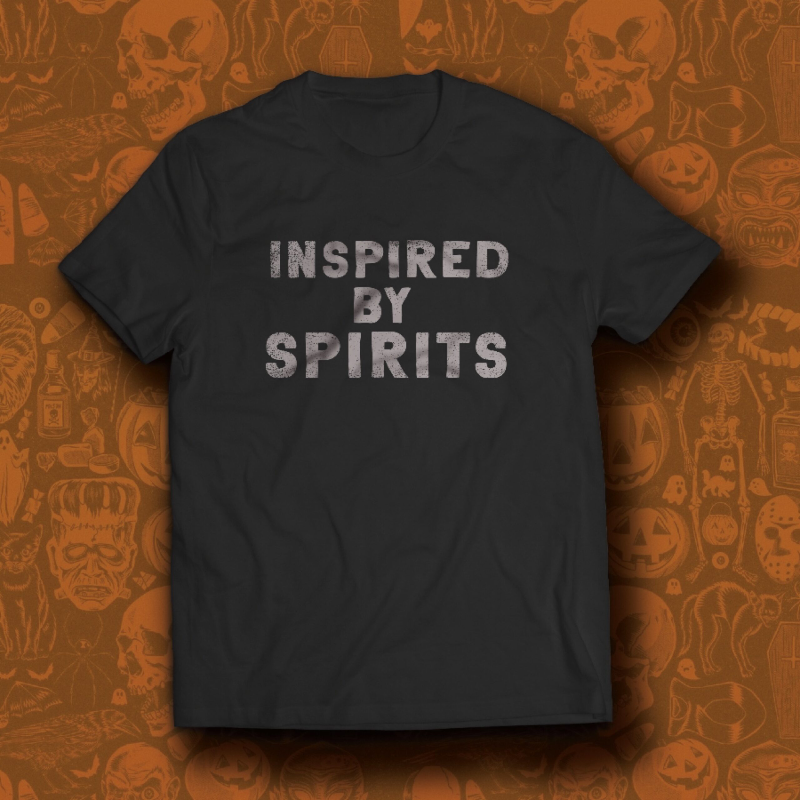 Inspired by Spirits – vintage black tee – Dr. Tumblety's | A Time ...